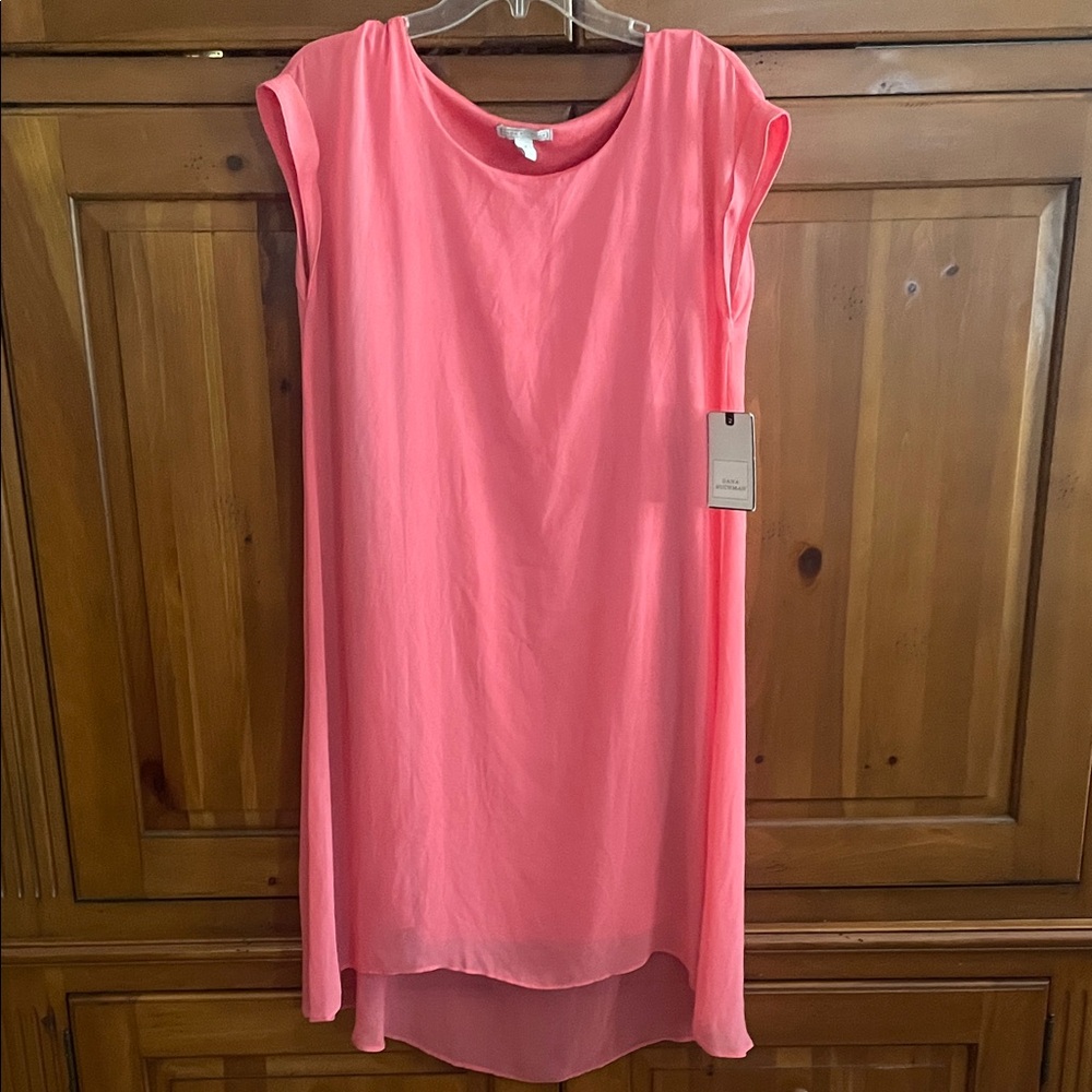 Dana Buchman Coral Midi Dress